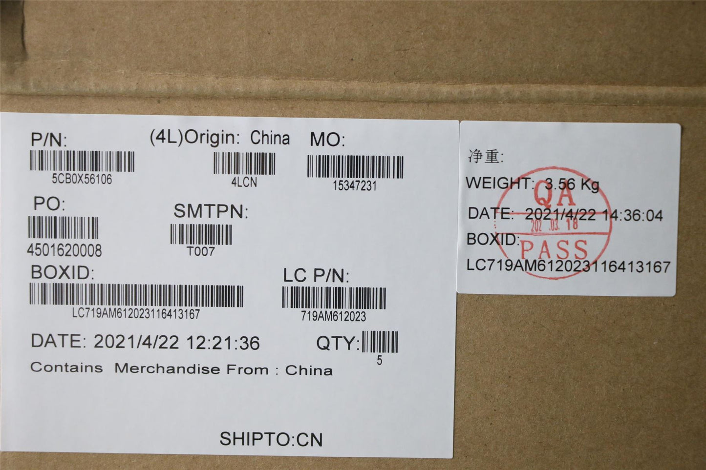Lenovo Upper Case ASM_TI L 81YK BLFPPG 5CB0X56106