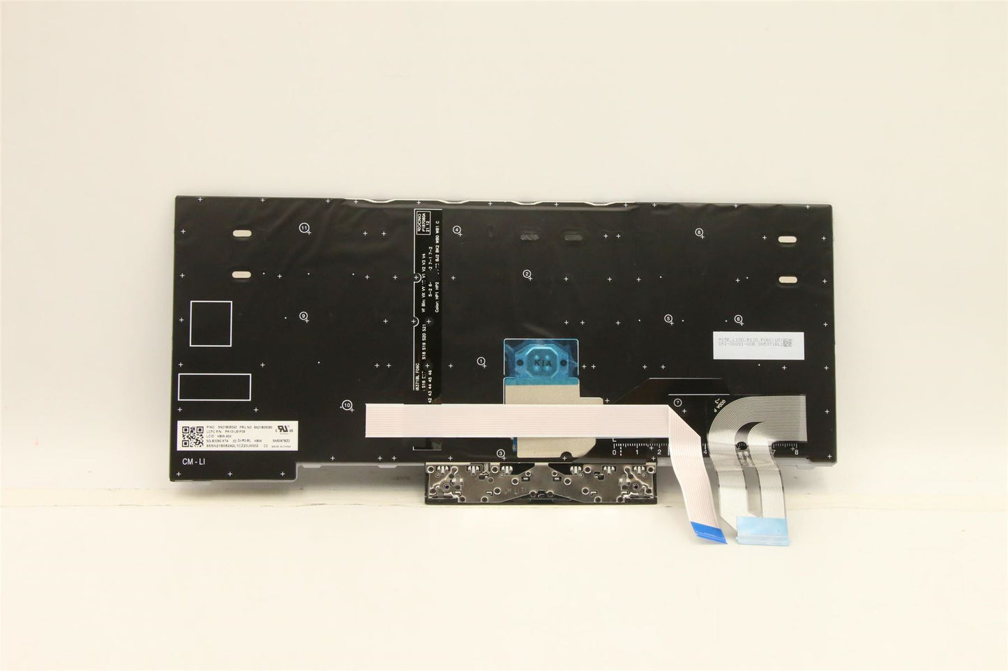 Lenovo ThinkPad T14 Gen 2 P14s Gen 2 Keyboard Hebrew Grey Backlit 5N21B08353