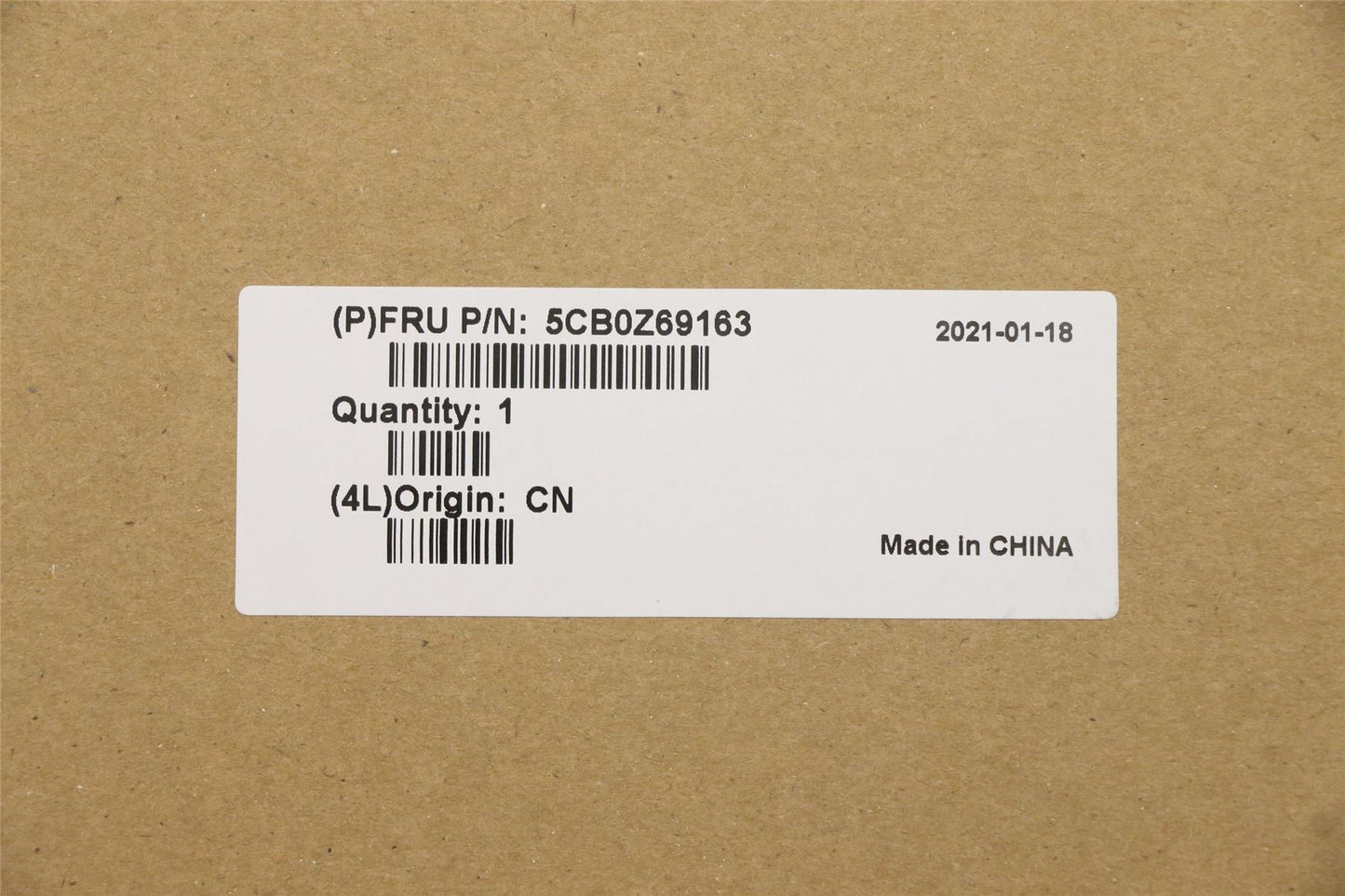 Lenovo FRU COVER A cover_UHD 5CB0Z69163