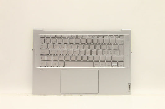 Lenovo IdeaPad 7 14ACN06 Palmrest Cover Touchpad Keyboard Cloud Grey 5CB1D70691