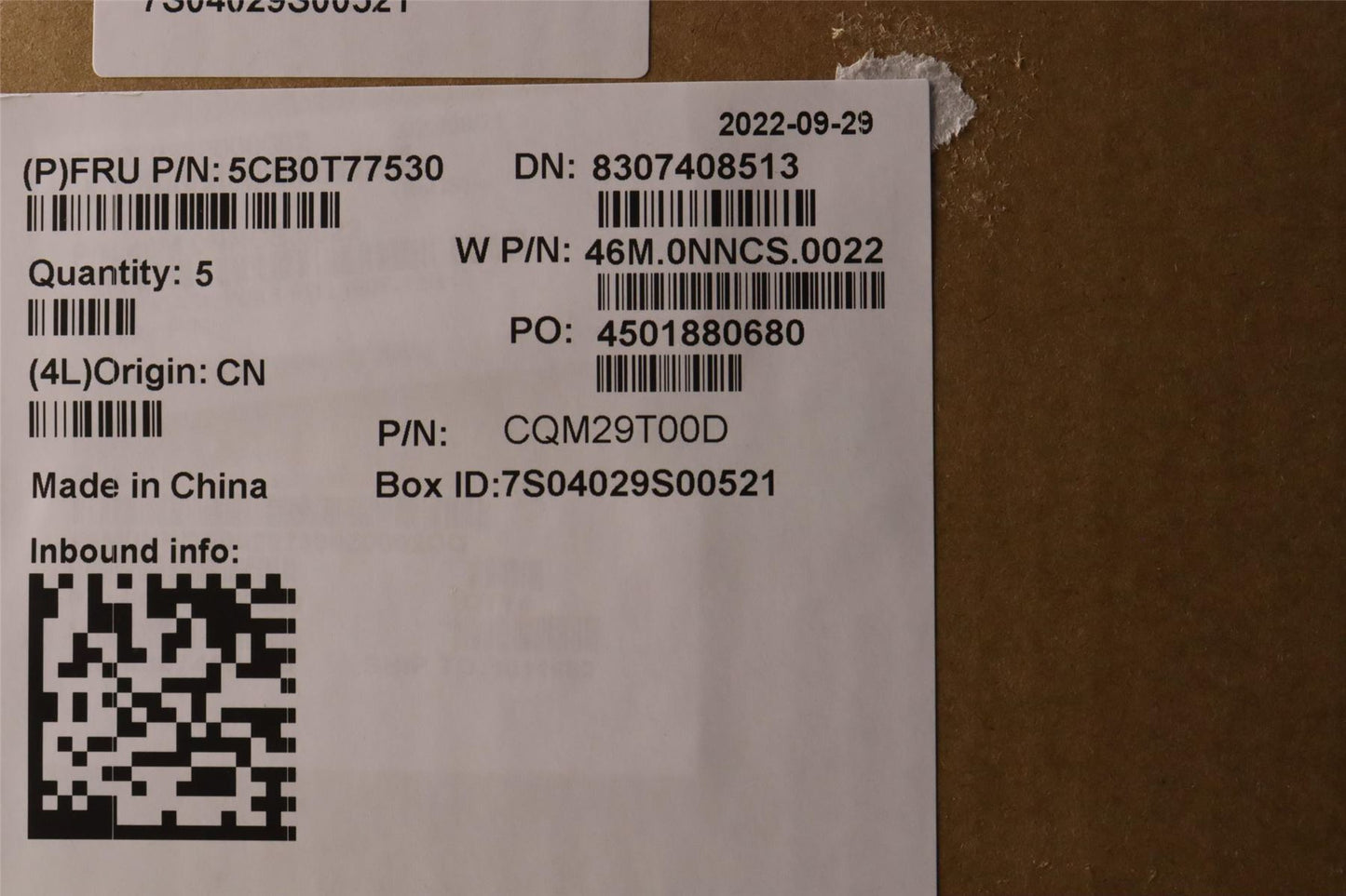 Lenovo Upper Case ASM RU B 81M8 5CB0T77530