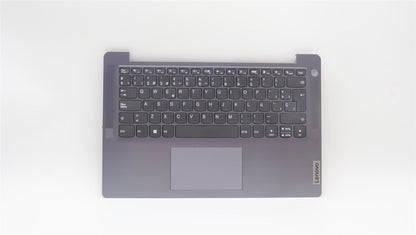Lenovo IdeaPad 3 14AMN8 Palmrest Cover Touchpad Keyboard Spanish Blue 5CB1L30213
