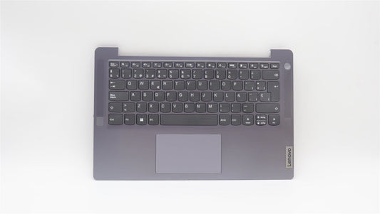 Lenovo IdeaPad 3 14AMN8 Palmrest Cover Touchpad Keyboard Spanish Blue 5CB1L30213