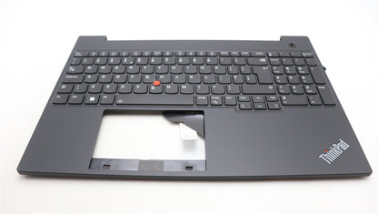 Lenovo ThinkPad E16 Gen 1 Palmrest Cover Keyboard UK Black Backlit 5M11J05729
