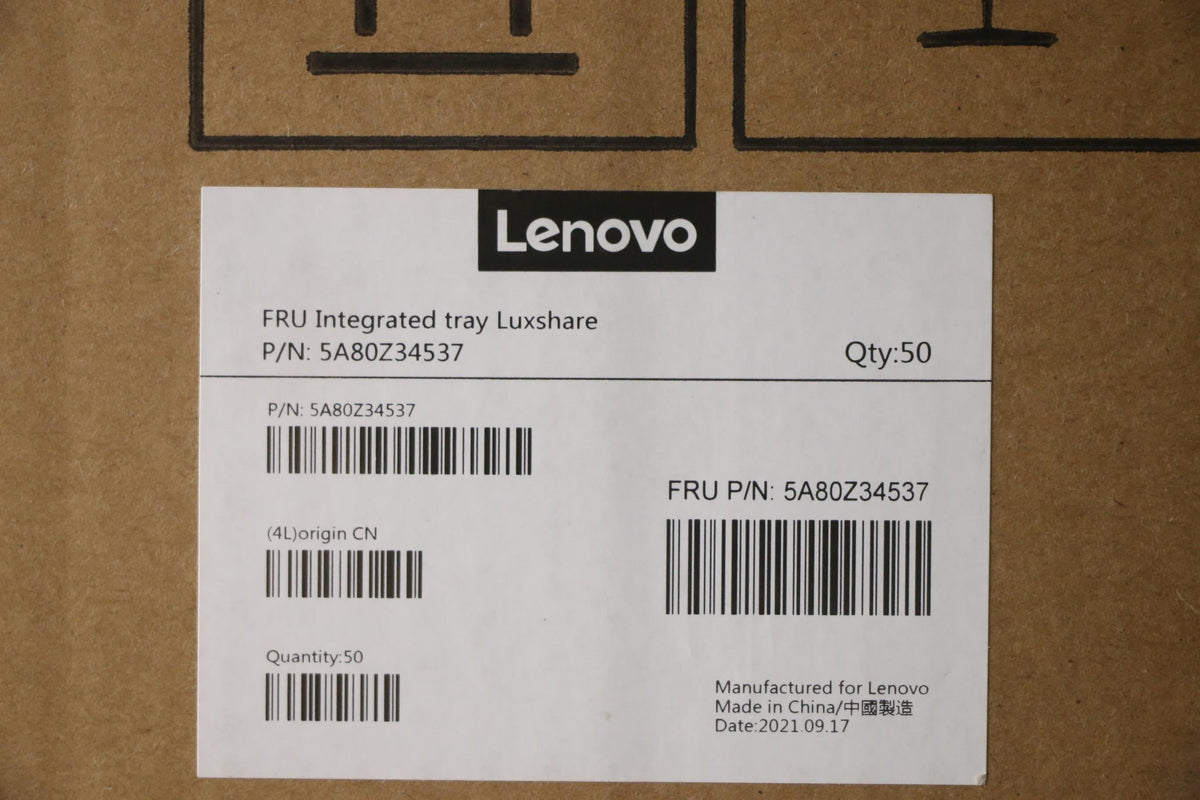 Lenovo ACCKIT ThinkBook Integrated Tray Board 5A80Z34537