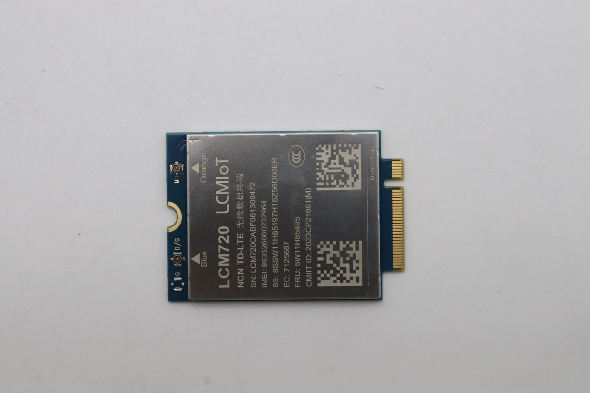 Lenovo WIRELESS Wireless,WWAN,LCM,LCM720 WWAN Board 5W11H85495