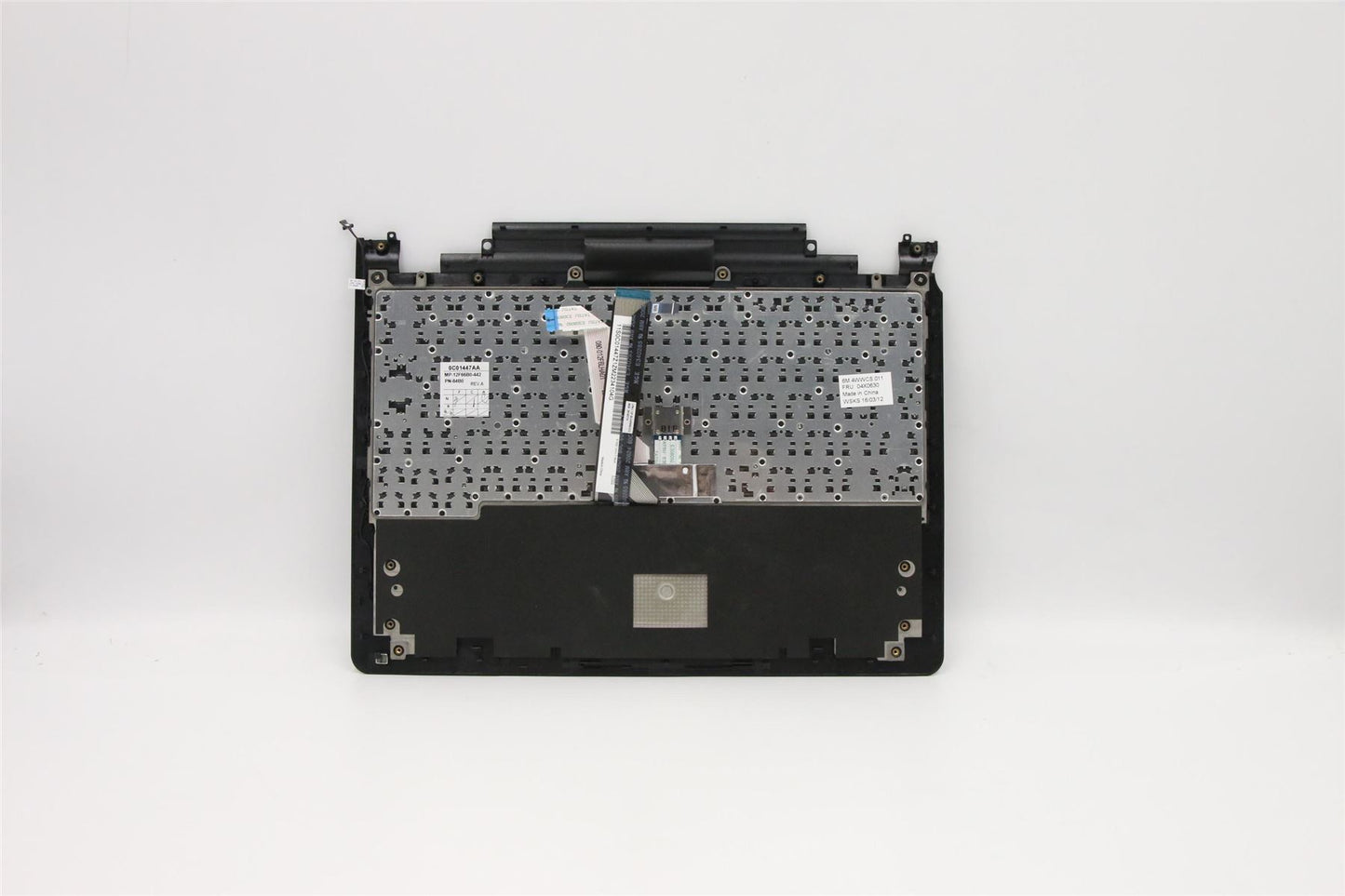Lenovo ThinkPad Helix Palmrest Cover Touchpad Keyboard Belgian Black 04X0630
