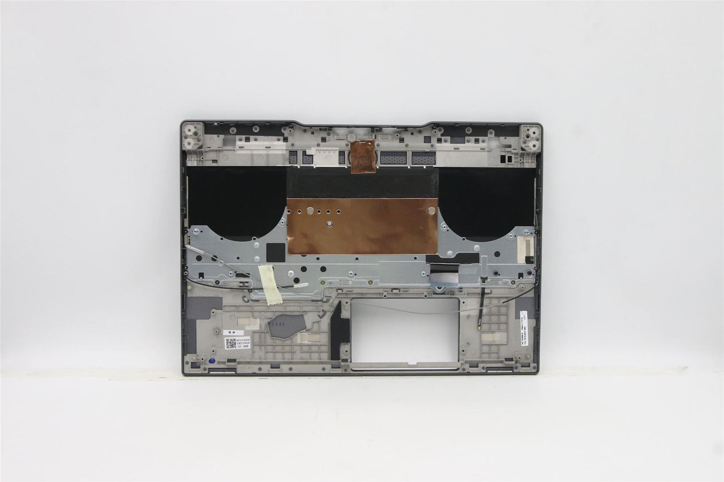 Lenovo Legion S7-15IMH5 Palmrest Cover Keyboard Nordic Grey Backlit 5CB0Z71953