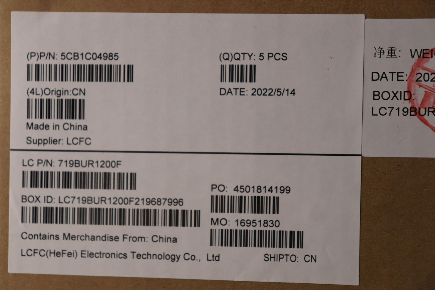 Lenovo Upper Case ASM_PO L81X7 NFPBKDIS 5CB1C04985