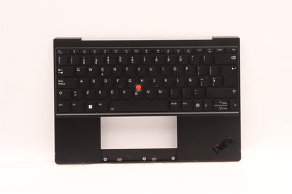 Lenovo ThinkPad Z13 Gen 1 Keyboard Palmrest Top Cover Spanish Grey 5M11H94985