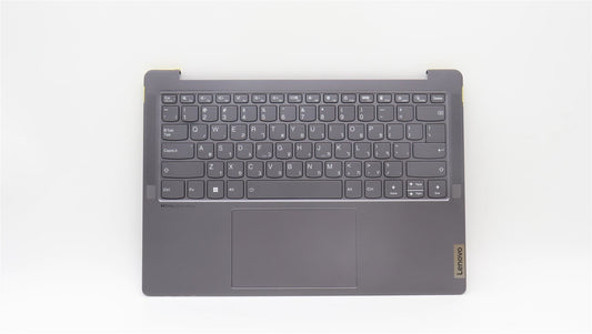 Lenovo Yoga 6 14IRP8 Palmrest Cover Touchpad Keyboard Hebrew 5CB1K75047