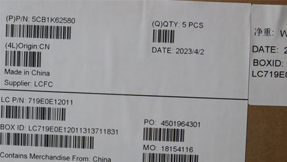 Lenovo Upper Case ASM_TC L83AY SG 5CB1K62580