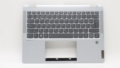 Lenovo IdeaPad 5 14ALC7 Keyboard Palmrest Top Cover Belgian Backlit 5CB1H71555