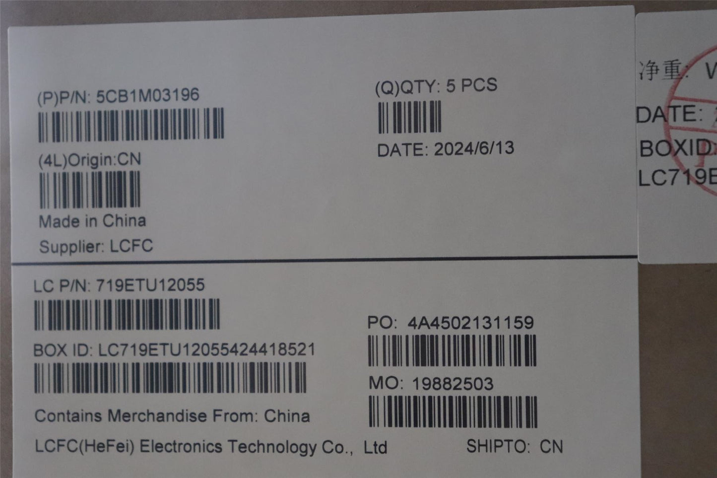 Lenovo COVER Upper Case ASM_SWS L 83ERABFP BL 5CB1M03196