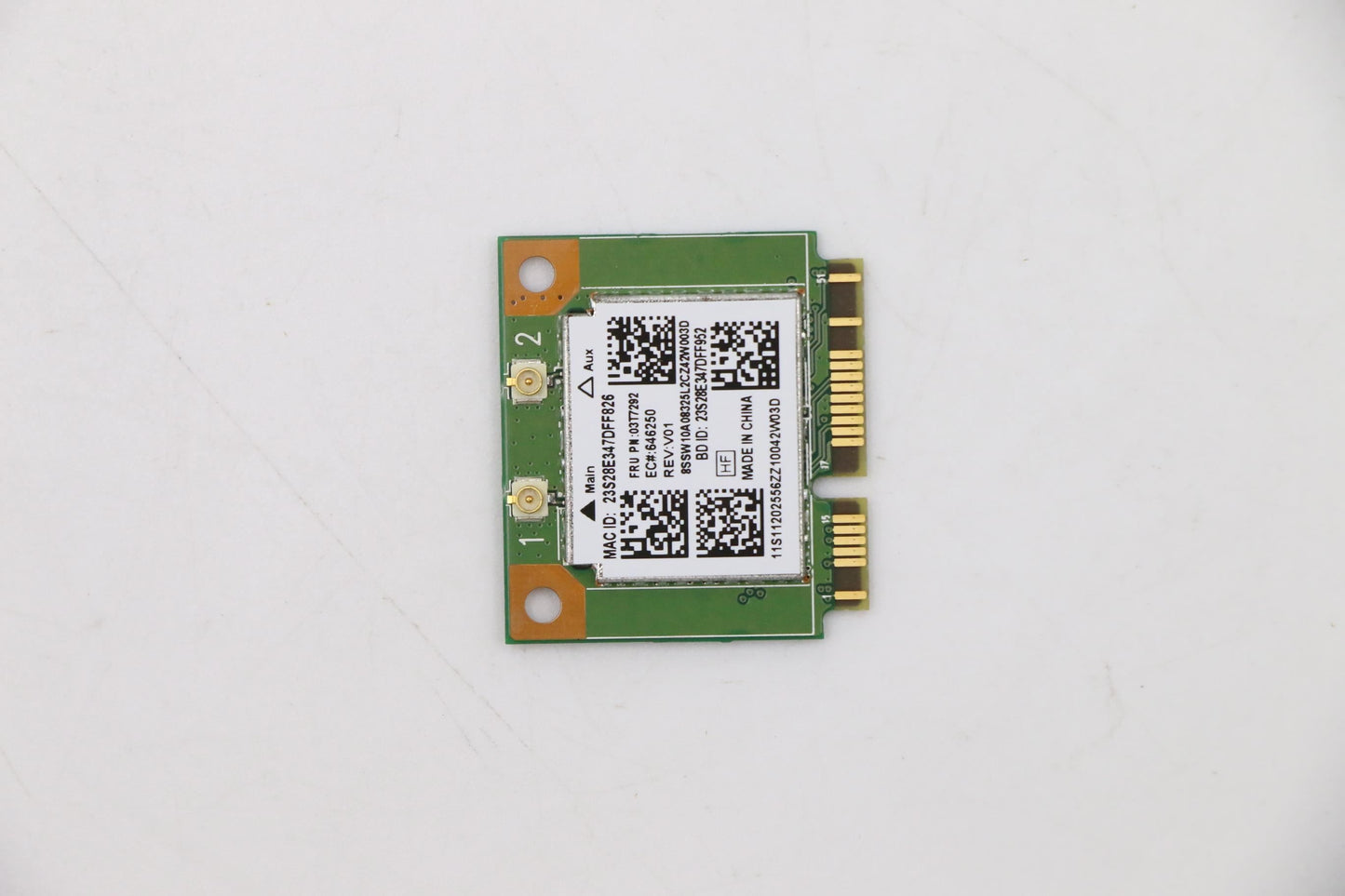 Lenovo FRU RTL8192 Kit WiFi WLAN LTE Realtek Board 03T7292