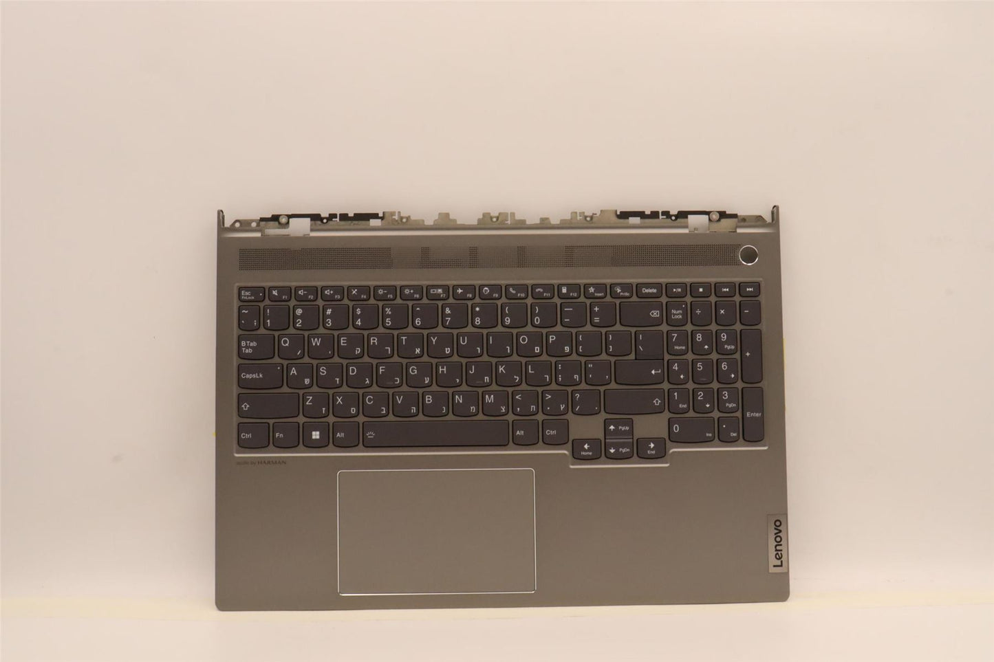 Lenovo ThinkBook 16p G3 ARH Palmrest Cover Touchpad Keyboard Hebrew 5CB1J23733