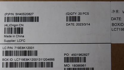 Lenovo 5H40S20827 HEATSINK Heatsink L 83AQ TAISOL
