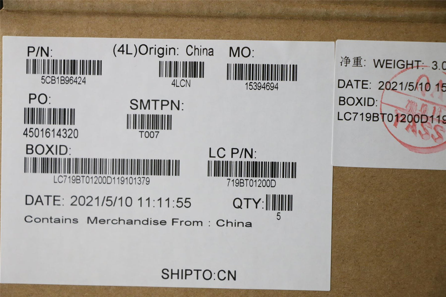 Lenovo Upper Case ASM_KOR L82KA IG 5CB1B96424