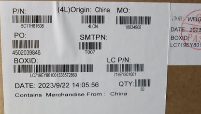 Lenovo FRUCBL Clkpad+SCR/NoSCR+NFCT14sG4A 5C11H81608
