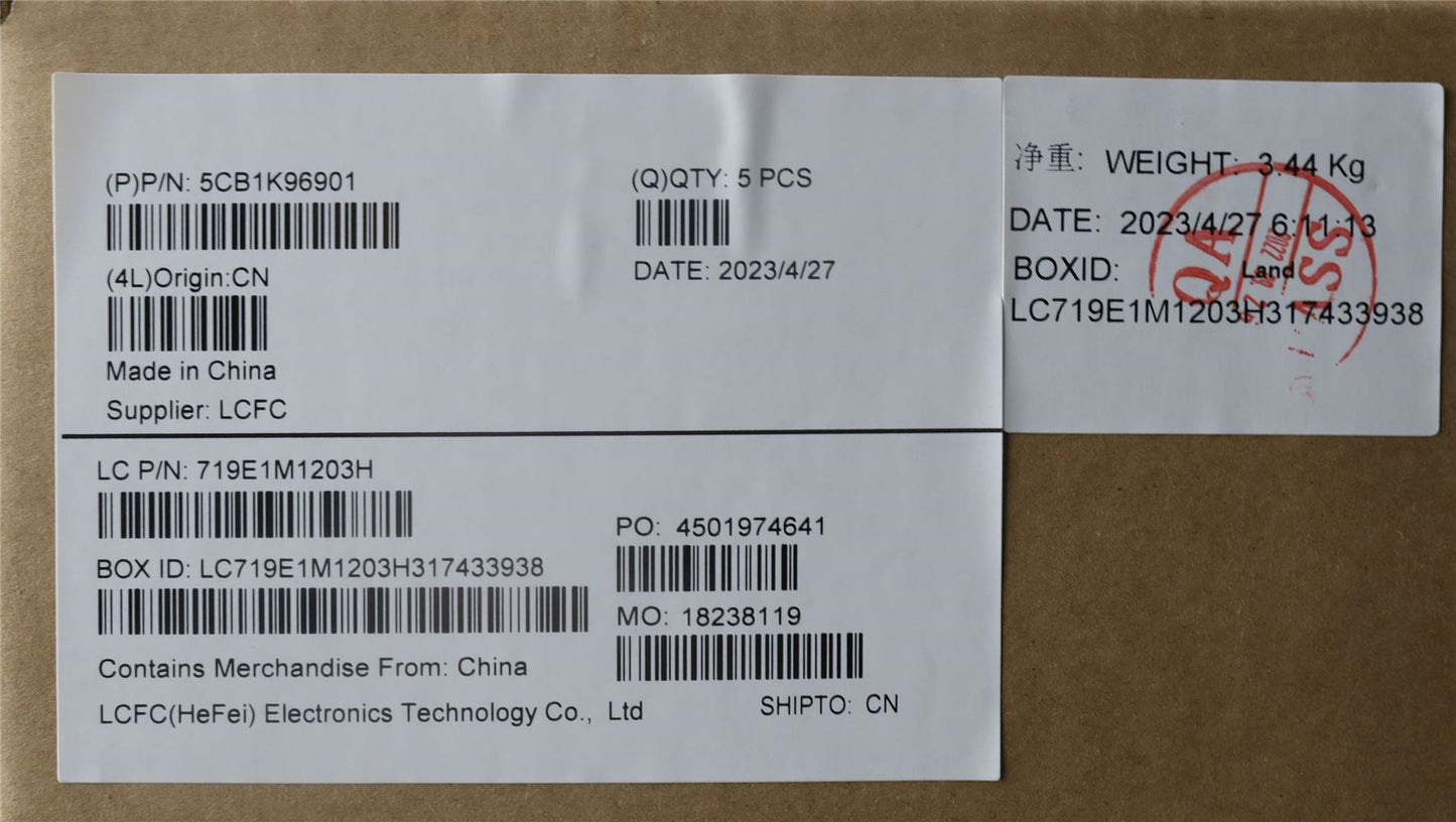 Lenovo Upper Case ASM_SWS L82XM AGFP NBL 5CB1K96901