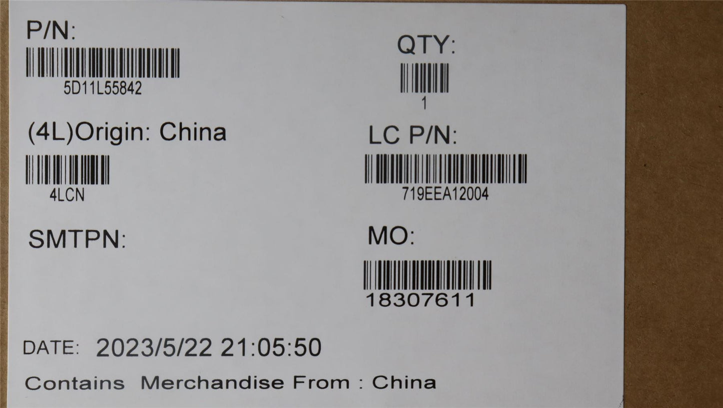 Lenovo ThinkBook 16p G4 IRH LCD Screen Display Panel 5D11L55842