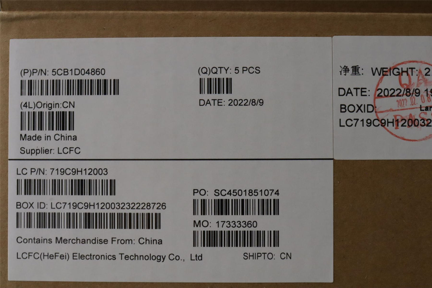 Lenovo IdeaPad 3 CB 11IGL05 Palmrest Cover Touchpad Keyboard 5CB1D04860
