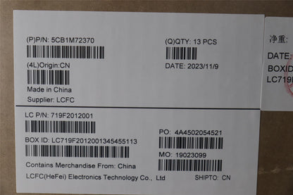 Lenovo COVER L 83G0 A_COVER_BK_MIN 5CB1M72370