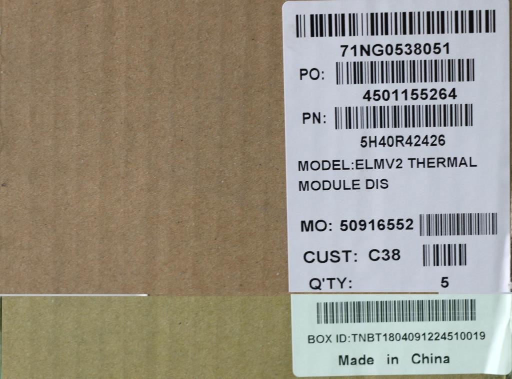 Lenovo HEATSINK Heatsink C 81HQ DIS 5H40R42426