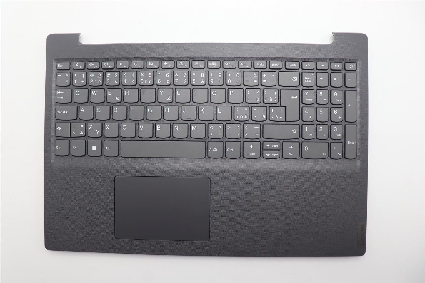 Lenovo V15-ADA Palmrest Cover Touchpad Keyboard Czech Slovakian Black 5CB1D01963