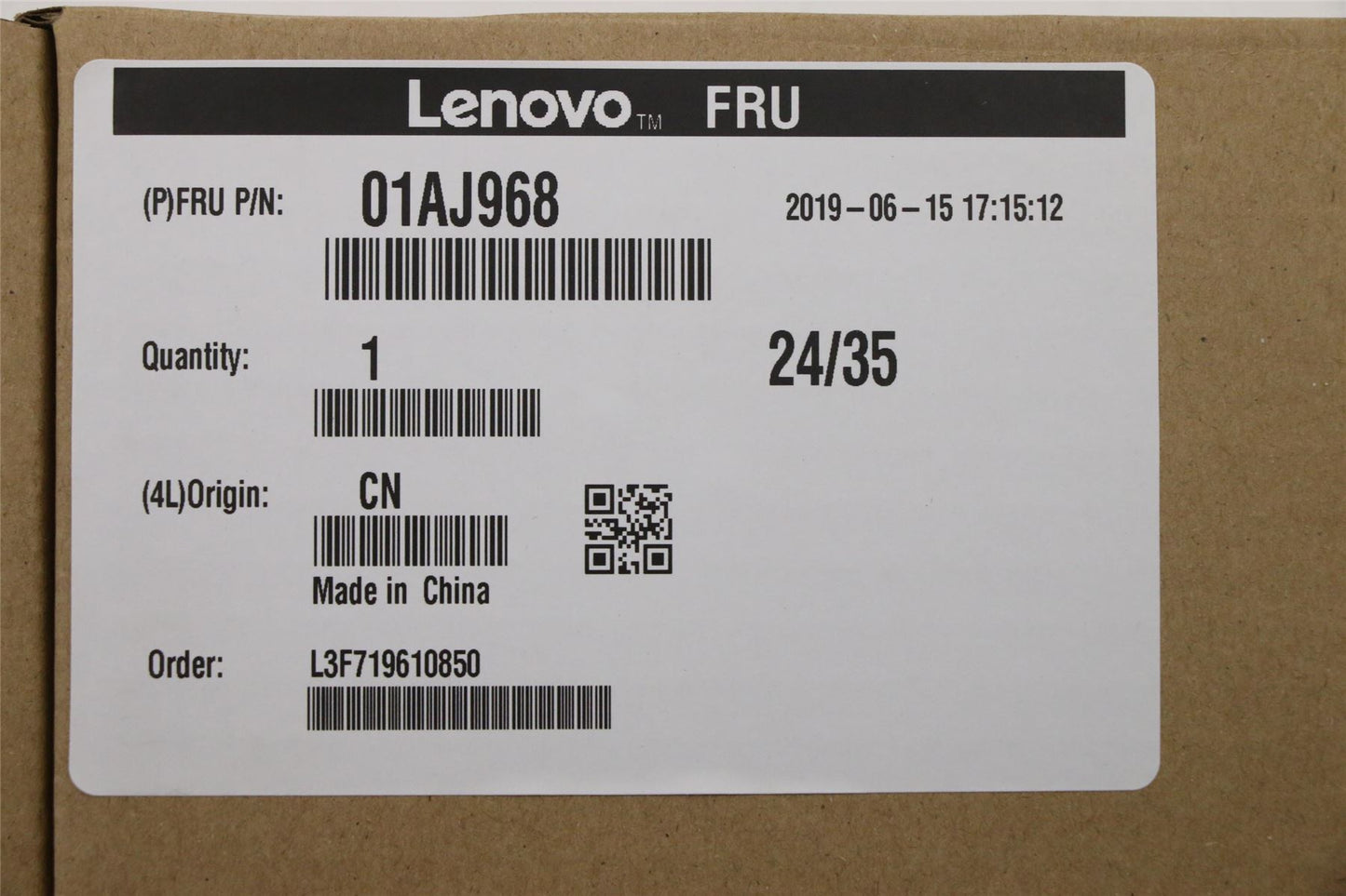 Lenovo thunderbolt card 01AJ968