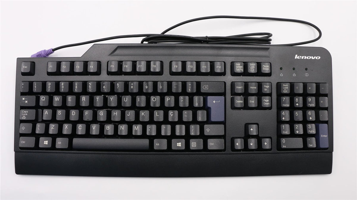 Lenovo NetVista,PS/2,BR PT Brazilian Portuguese Keyboard 54Y9452