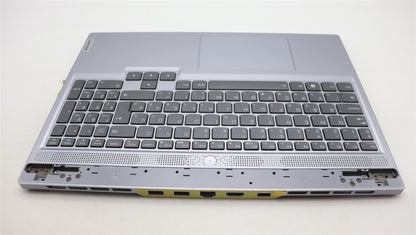 Lenovo Slim 5 16IRH8 Palmrest Cover Touchpad Keyboard Hungarian Silver 5CB1L60127