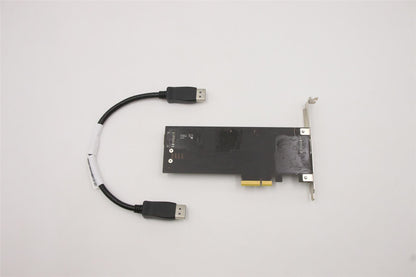 Lenovo FRU Leo PCIEx4 Rev1.2 board and external DP cable assembly (P3x0) 01YW019