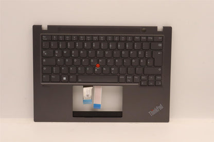 Lenovo ThinkPad T14s Gen 3 Keyboard Palmrest Top Cover German Grey 5M11H26149