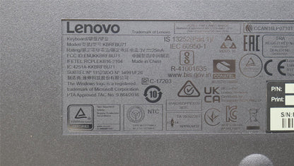 Lenovo WL KM Calliope BK EST 5KM0U87677
