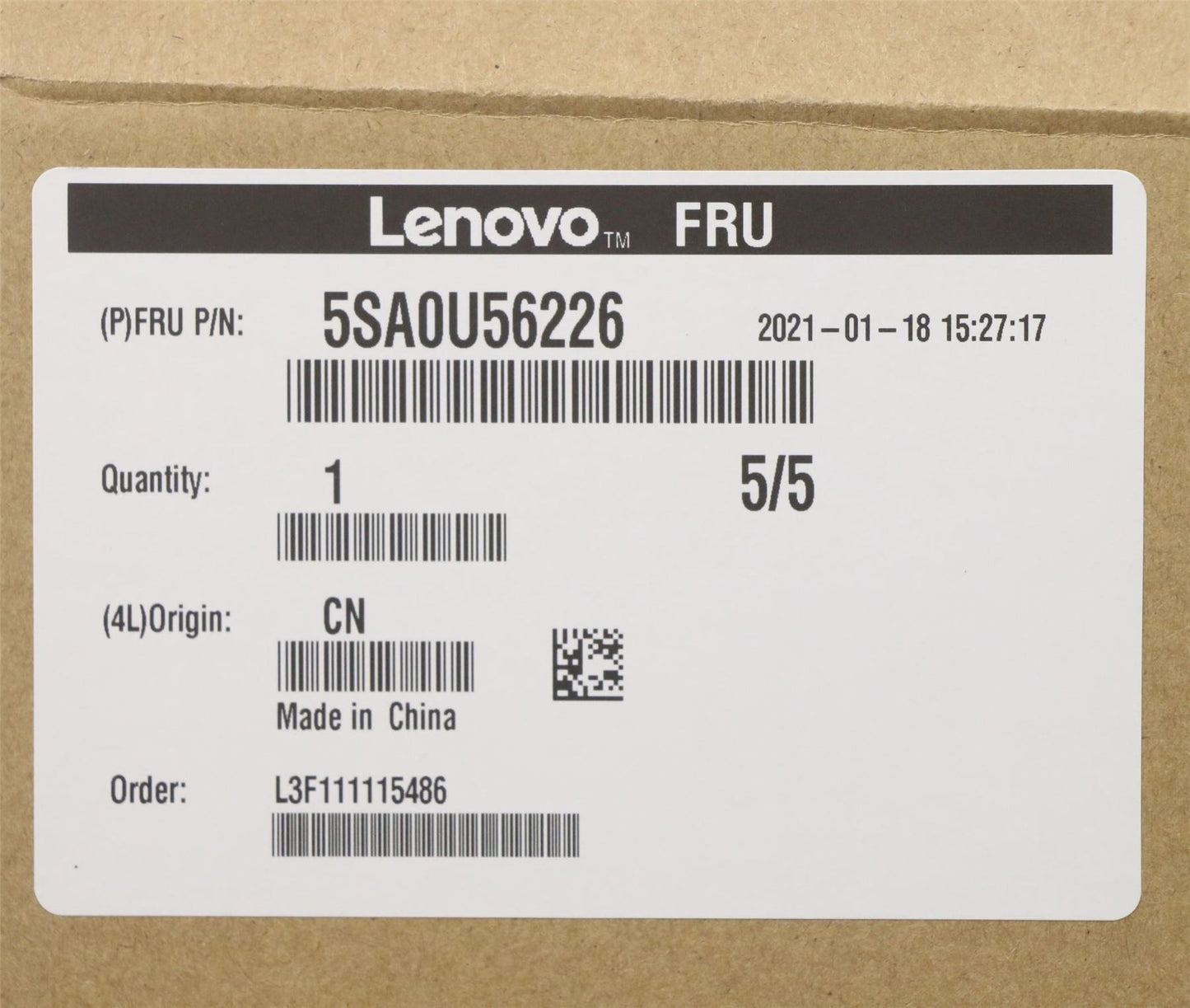 Lenovo ThinkStation P358 CPU Processor 5SA0U56226