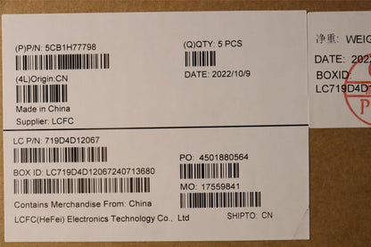 Lenovo Upper Case ASM_BEL L82RM MB_NFP 5CB1H77798