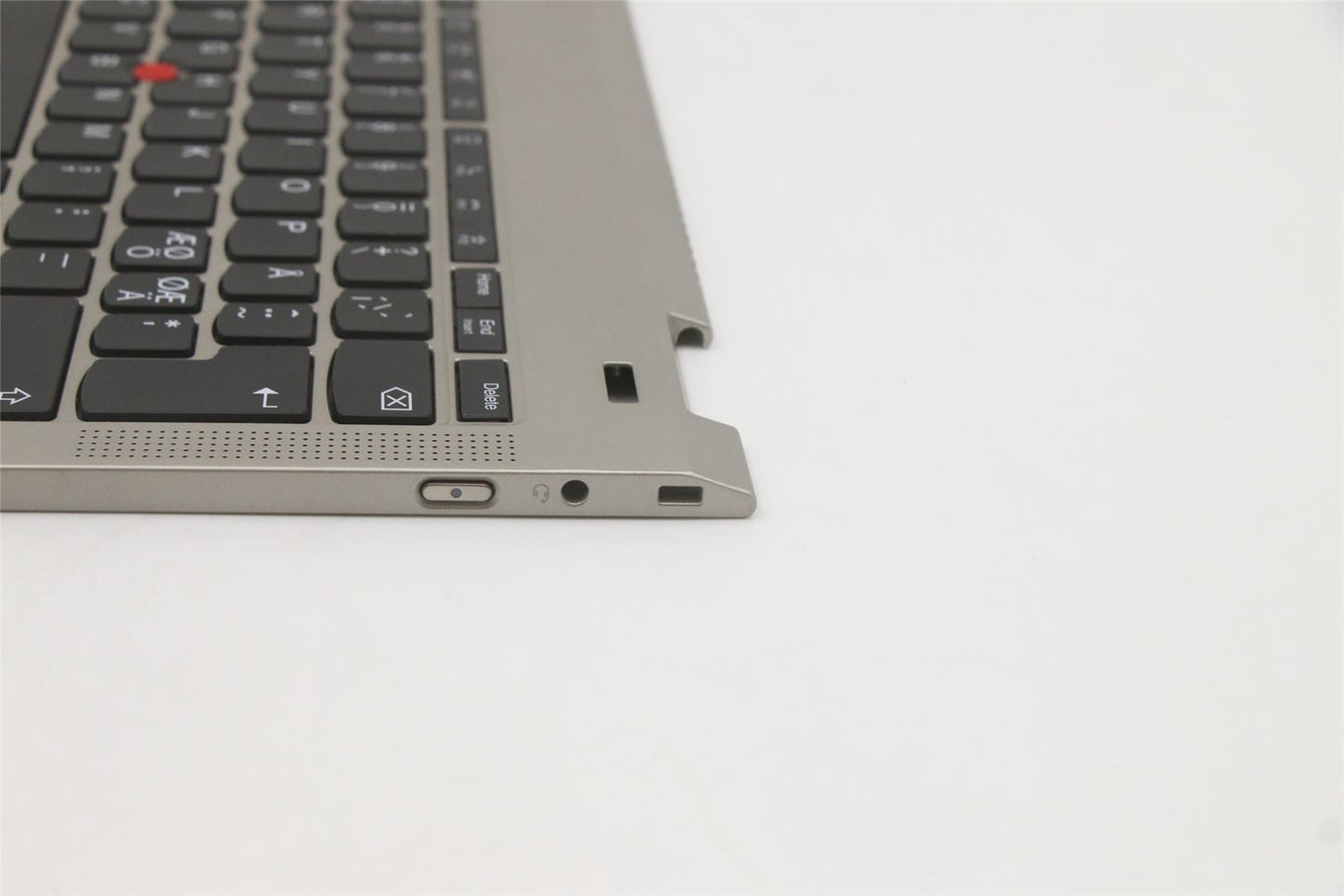 Lenovo ThinkPad X1 Keyboard Palmrest Top Cover Nordic Mineral Grey 5M11B59877