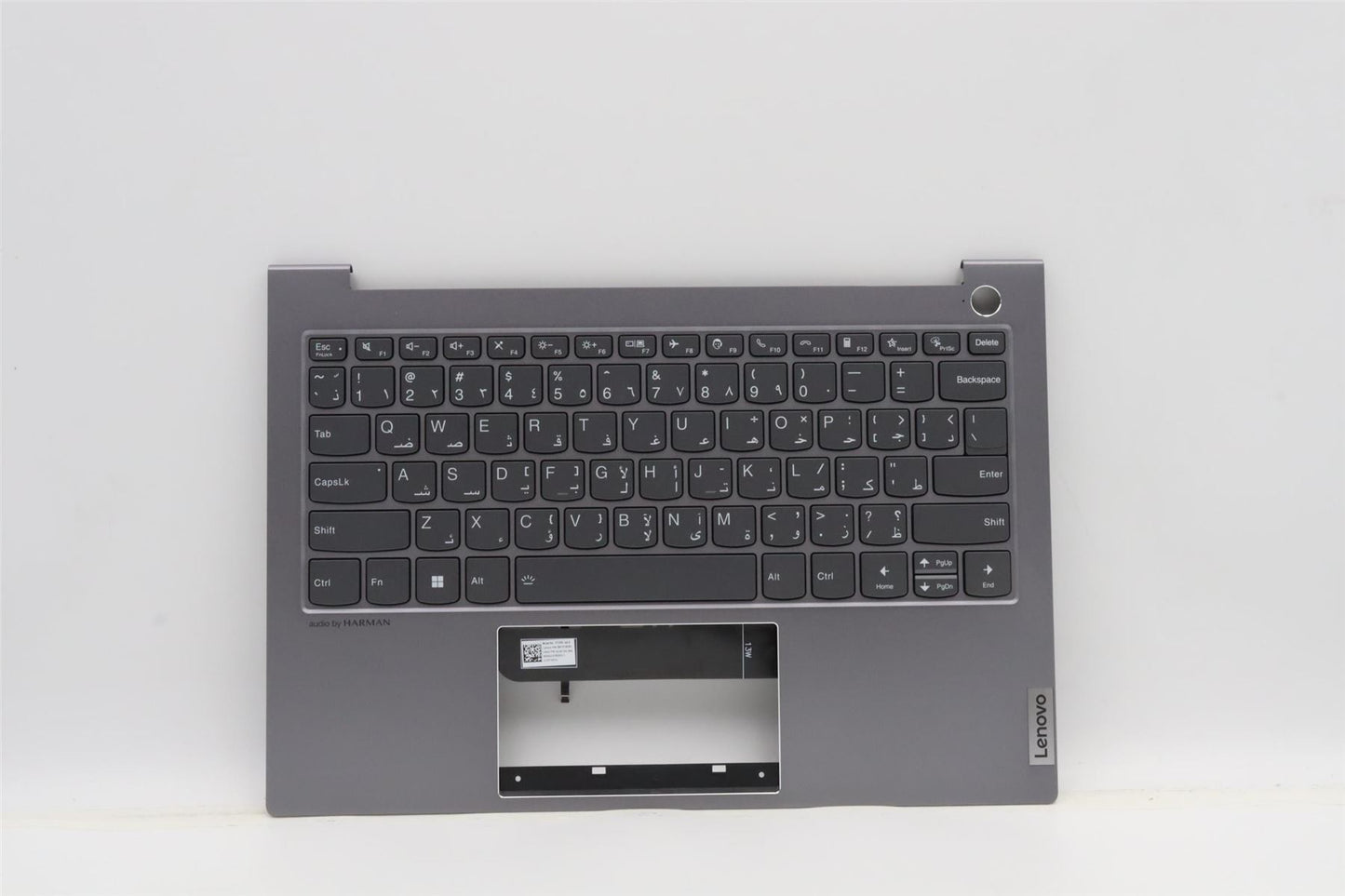 Lenovo ThinkBook 13s G4 IAP Palmrest Cover Touchpad Keyboard Arabic 5CB1H18281