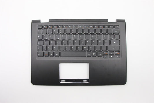 Lenovo Yoga 300-11IBY 300-11IBR Keyboard Palmrest German Black 5CB0J08373