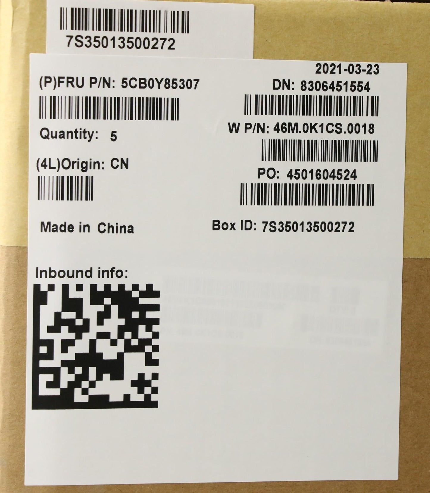 Lenovo Flex 5-14ITL05 Keyboard Palmrest Top Cover Portuguese Grey 5CB0Y85307