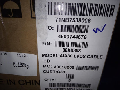 Lenovo CABLE 3IN1_CABLE_M/B-LVDS_NT 00XD303