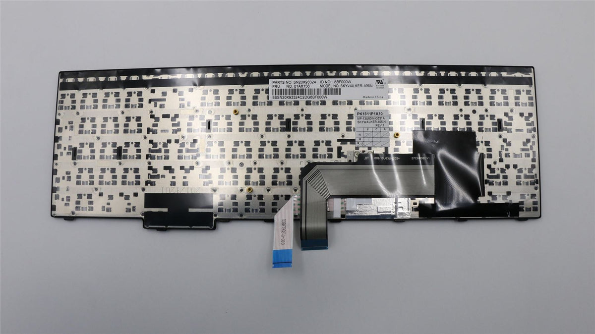 Lenovo ThinkPad E570 E575 Keyboard US Indian Black 01AX156 01AX236 01AX196