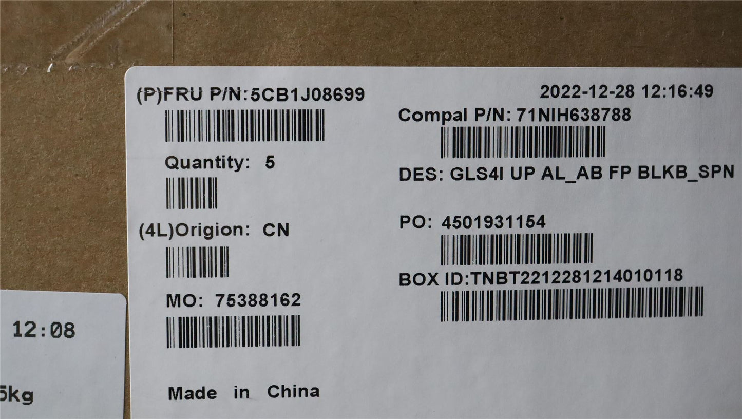 Lenovo UpperCaseASM_SPA C82SD ALAB FPBL 5CB1J08699