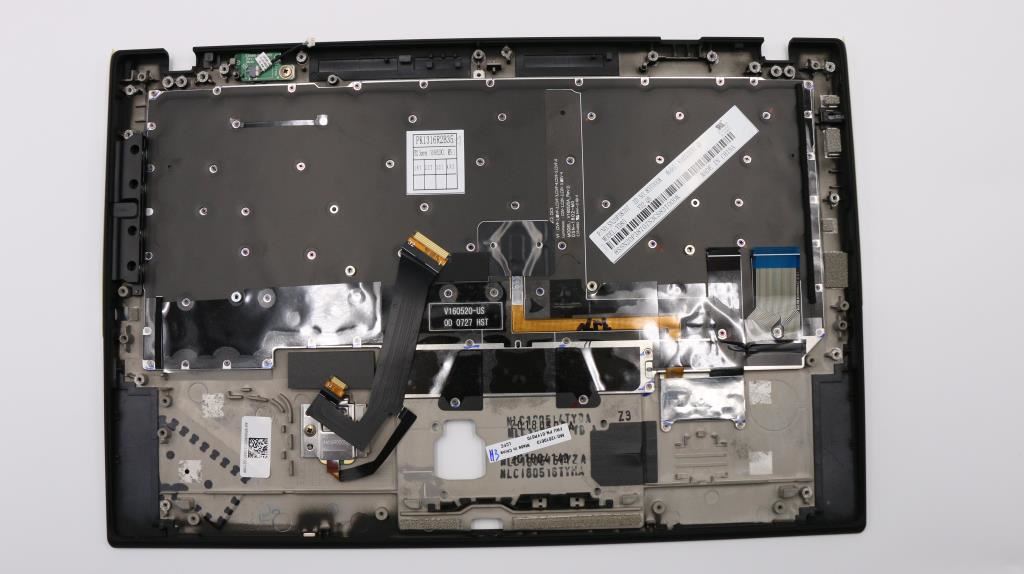 Lenovo ThinkPad X1 6th Gen Keyboard Palmrest Top Cover Canadian French 01YR534