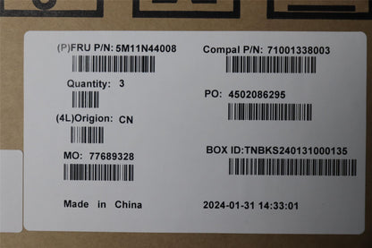 Lenovo MECH_ASM JOY10_MIDDLE_FRAME_TS_TC_Luna65 5M11N44008