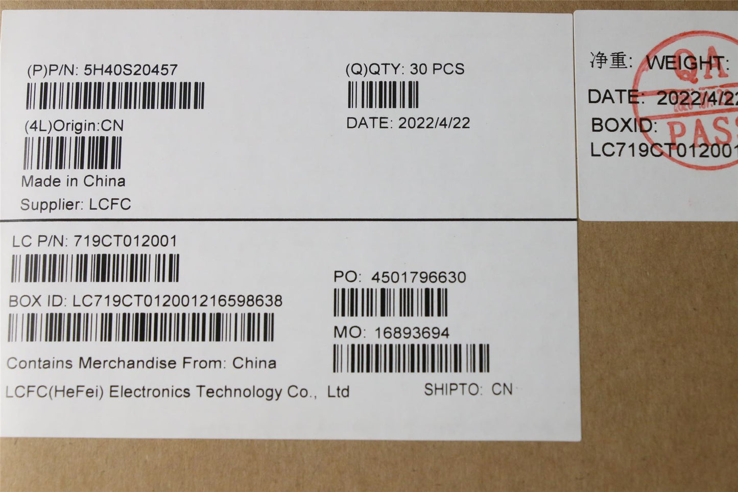 Lenovo Thermal Module L 82LV WEIHONG 5H40S20457