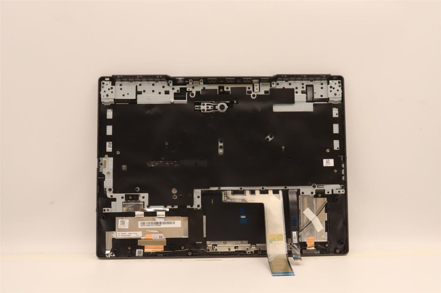 Lenovo 5 15ARH7H Palmrest Cover Touchpad Keyboard Hebrew Storm Grey 5CB1H68467