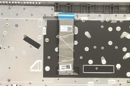 Lenovo V17 G2 ITL Palmrest Cover Touchpad Keyboard French Iron Grey 5CB1D01853
