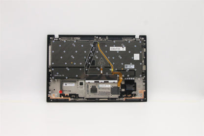 Lenovo Carbon X1 8th Keyboard Palmrest Top Cover UK Black Backlit 5M10Z37044